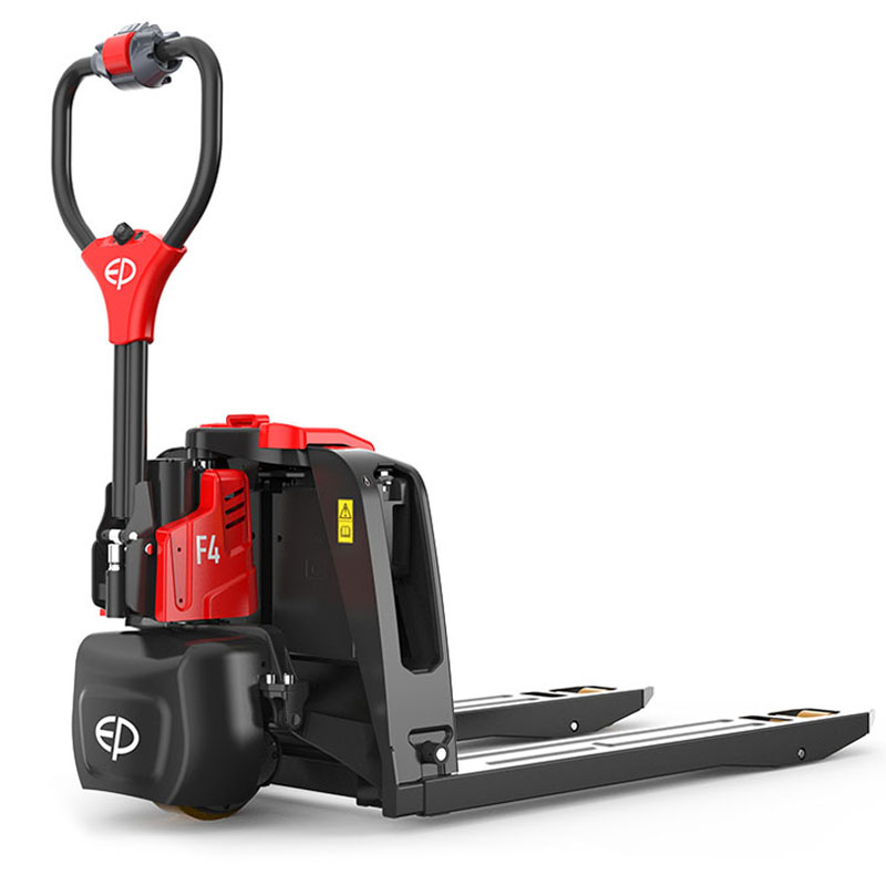 Elektrische pallettruck rood