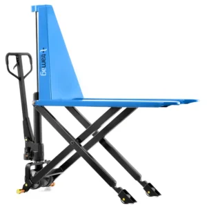 schaarheffer, handmatig heffend en rijdend. 1000 kg.