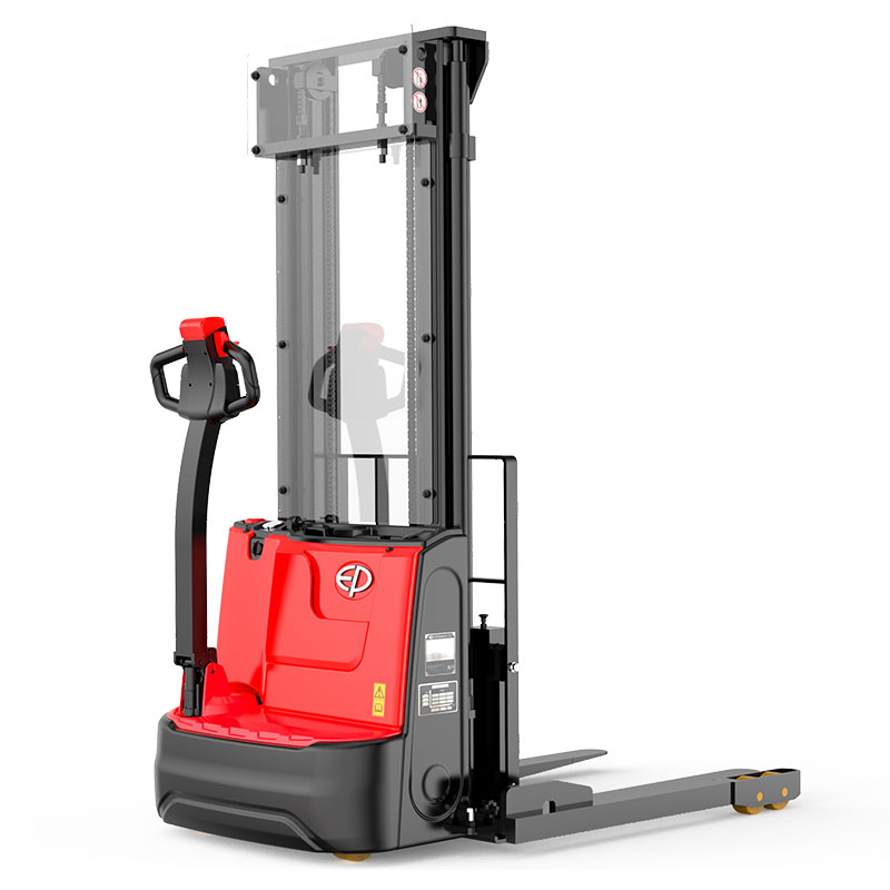 Elektrische stapelaar rood