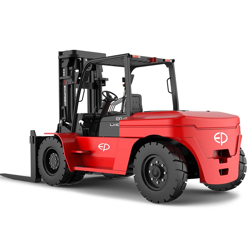 Zware heftruck met een hefvermogen van 10.000kg