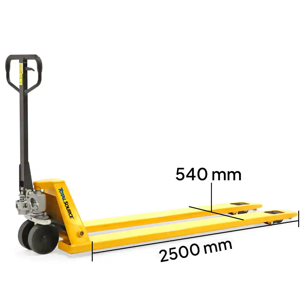 TL250-54 handpalletwagen 2500 mm vorken - Afbeelding 2