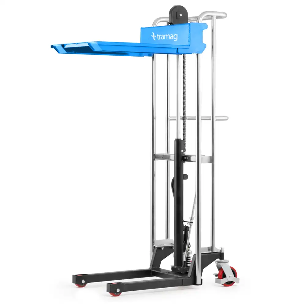 Mini handstapelaar - handmatige kleine stapelaar met afneembare platform - meerdere hefhoogtes