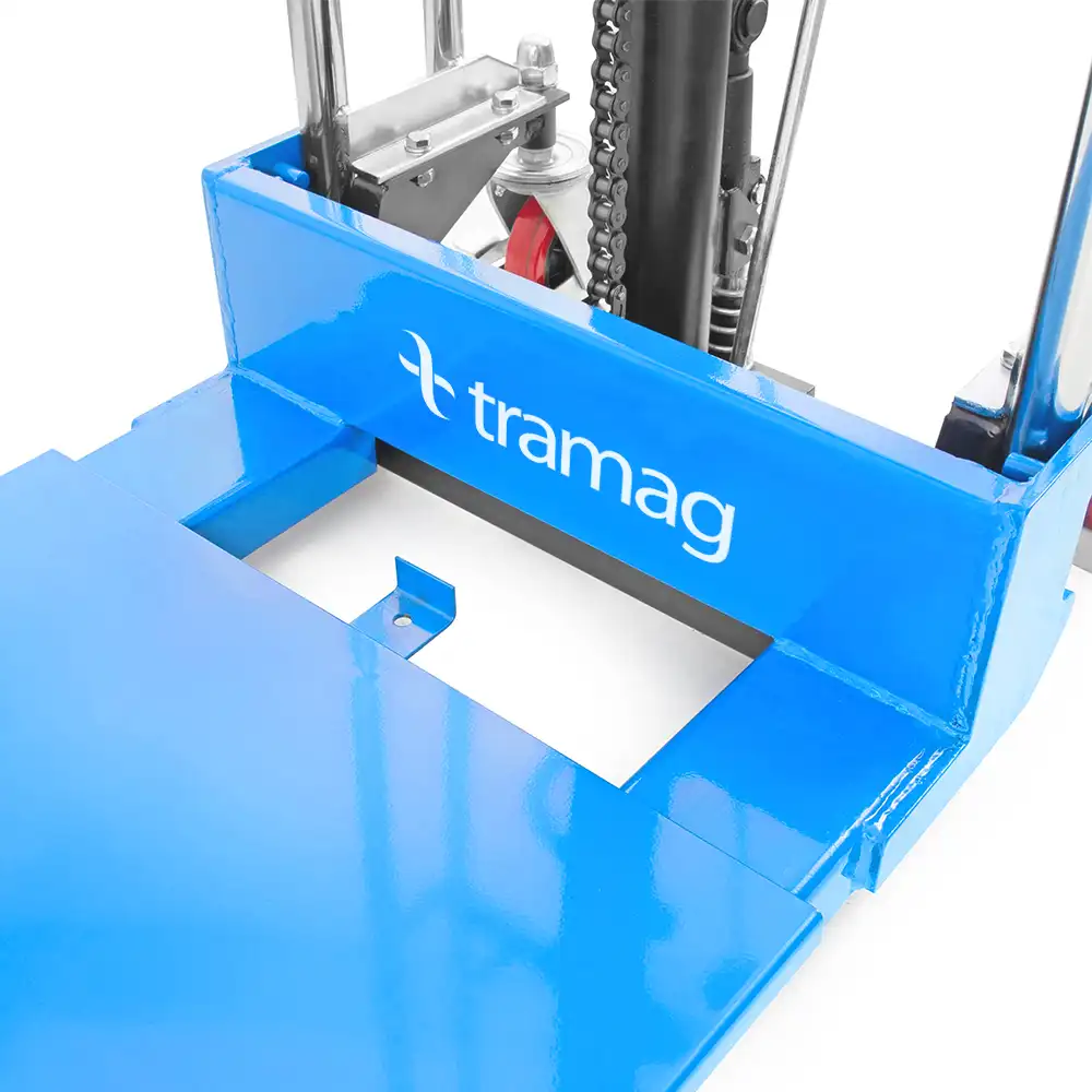 Mini handstapelaar - handmatige kleine stapelaar met afneembare platform