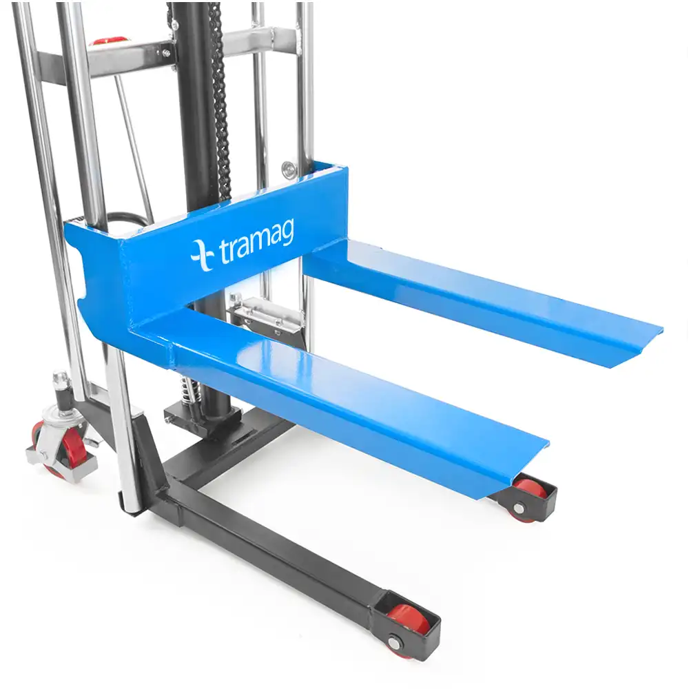 Mini handstapelaar - handmatige kleine stapelaar met afneembare platform