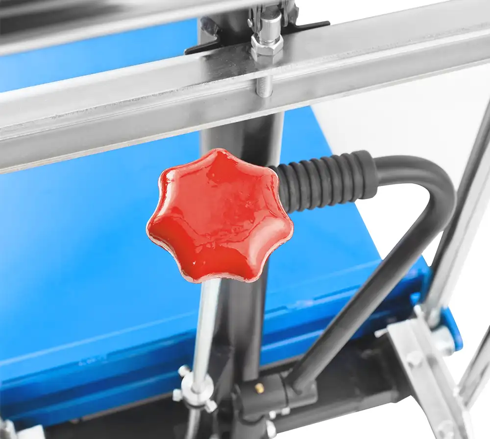 Mini handstapelaar - handmatige kleine stapelaar met afneembare platform