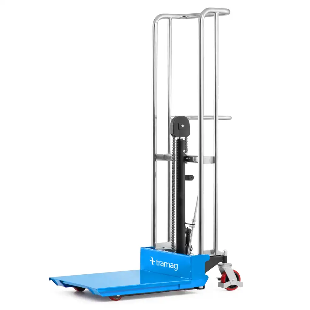 Mini handstapelaar - handmatige kleine stapelaar met afneembare platform