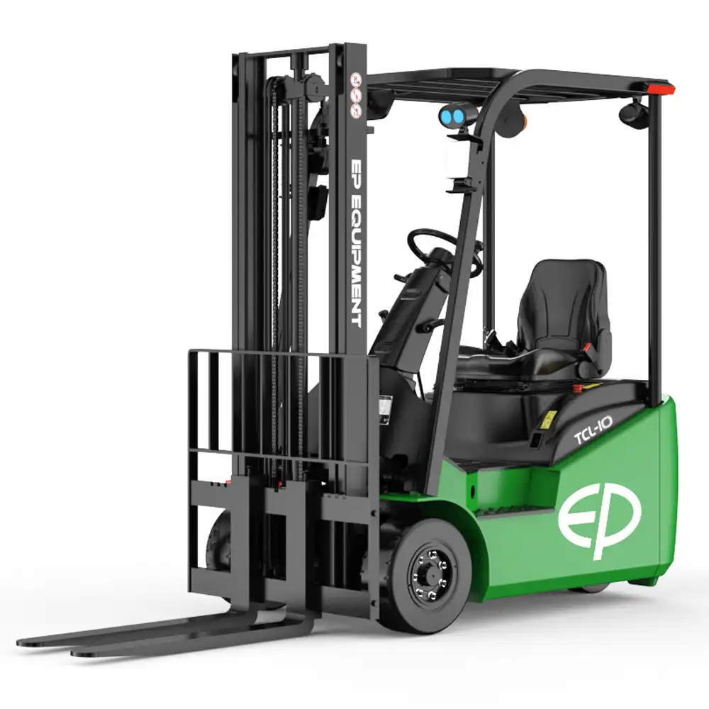 EP TCL101 compacte elektrische vorkheftruck 1000 kg