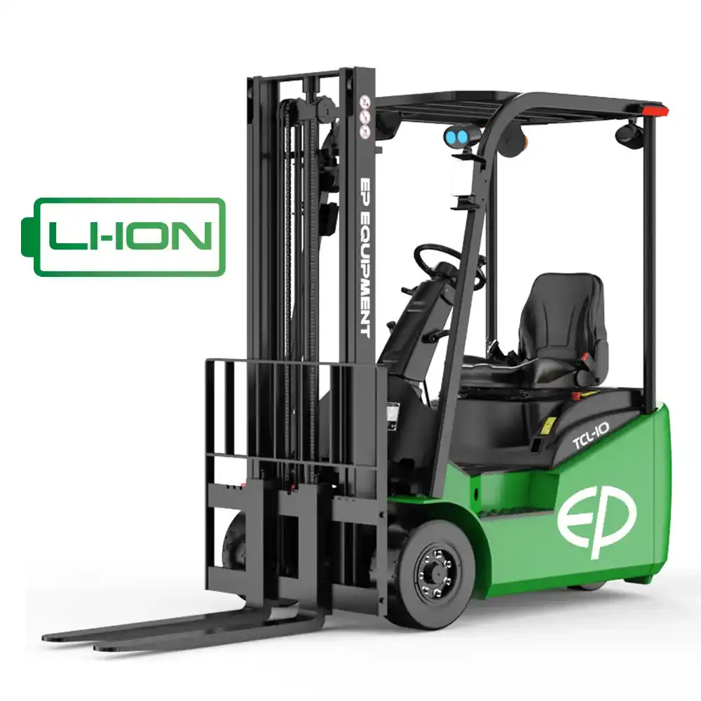 EP TCL101 compacte elektrische vorkheftruck 1000 kg - Lithium-ion