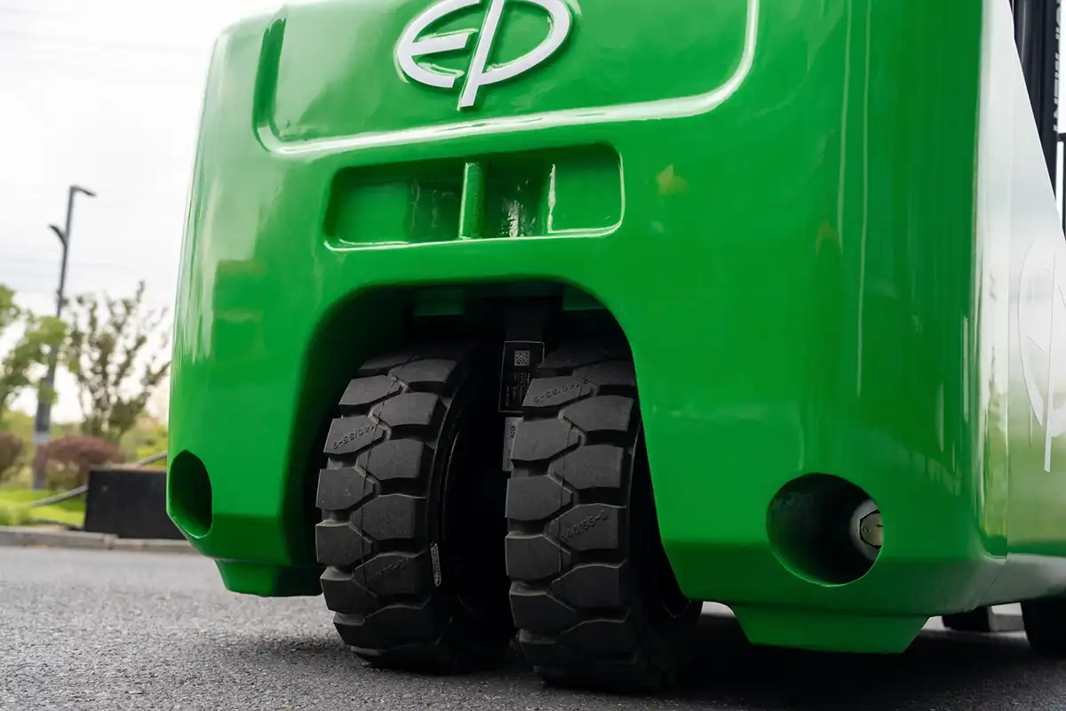 EP TCL101 compacte elektrische vorkheftruck 1000 kg - krachtige 3-wie heftruck