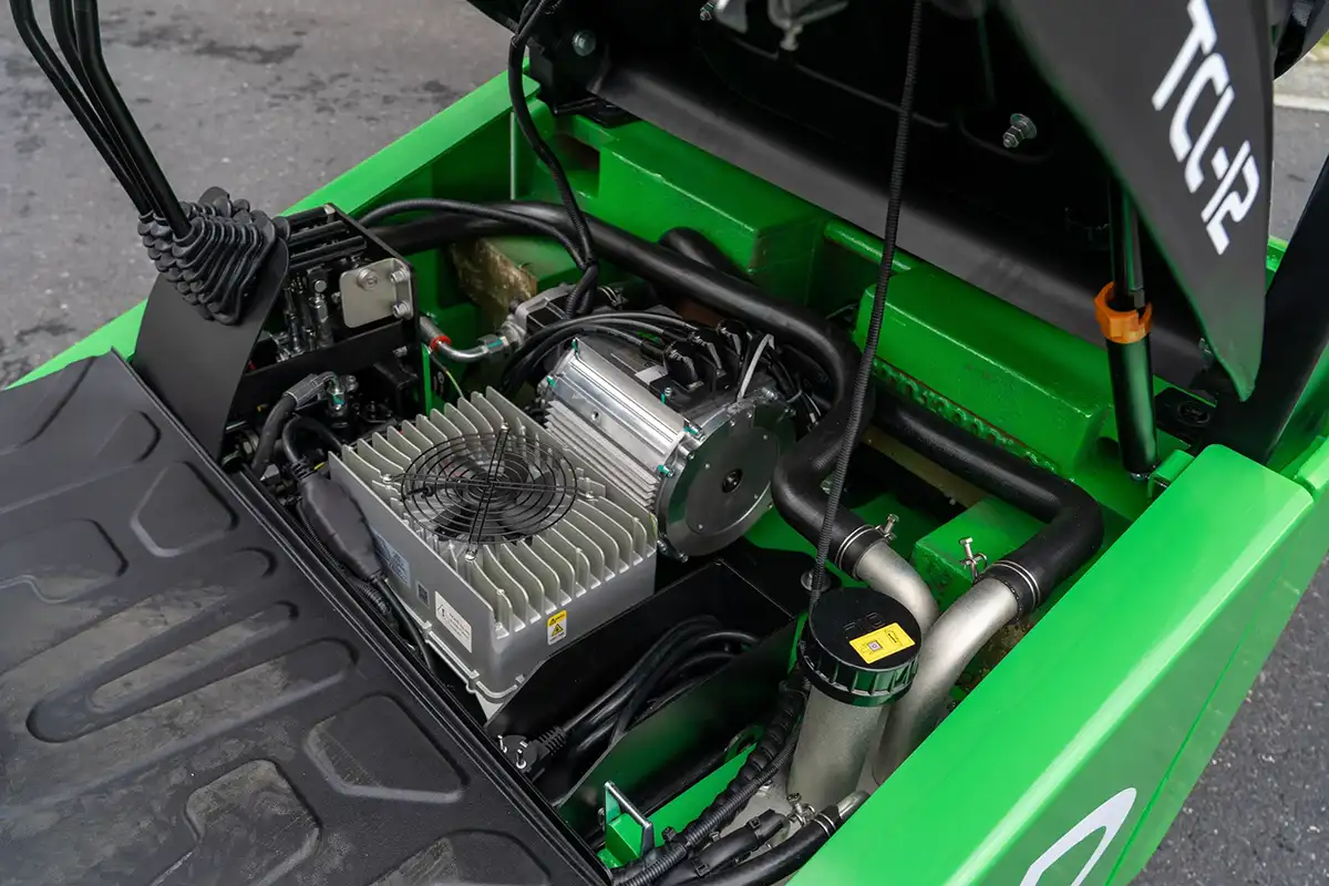 EP TCL101 compacte elektrische vorkheftruck 1000 kg - lithium-ion acccu