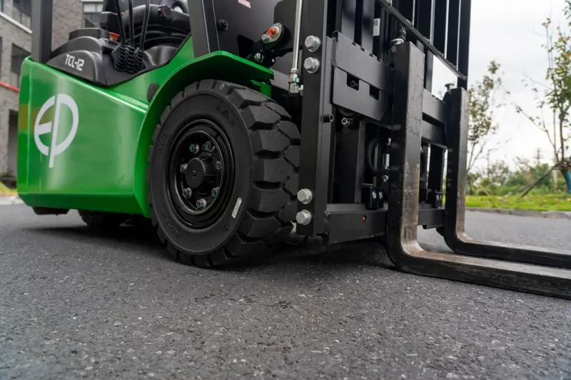 EP TCL101 compacte elektrische vorkheftruck 1000 kg - voor binnen- en buitengebruik