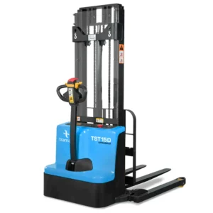 Tramag TST15D elektrische breedspoor stapelaar met vorkenbord 1500 kg - straddle