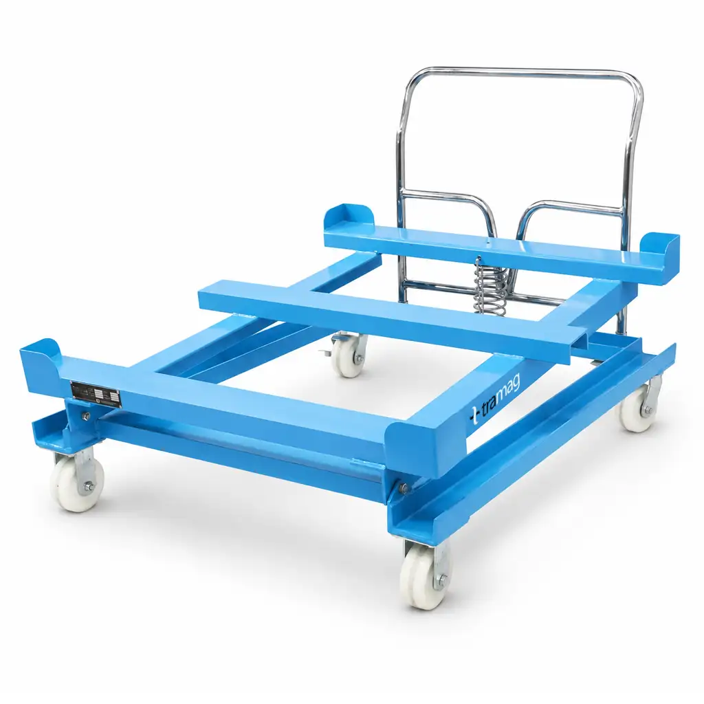 Tramag TBTT verrijdbare IBC lediger zonder IBC container