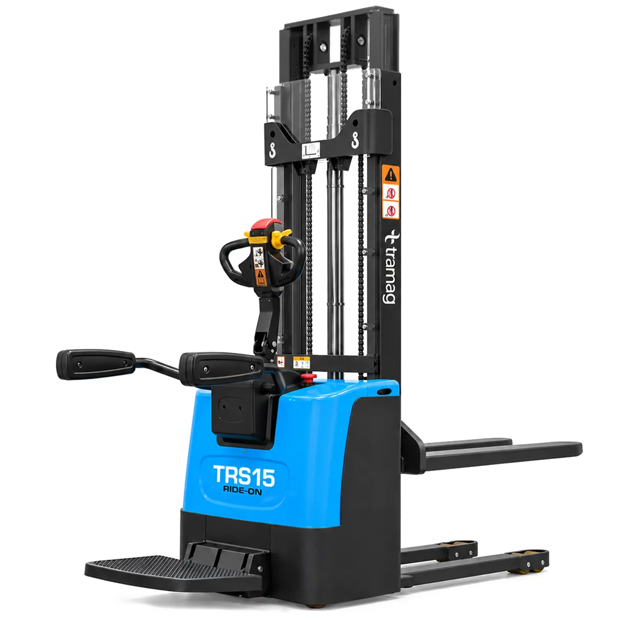 TRS15 elektrische meerij stapelaar 1500 kg - Afbeelding 3